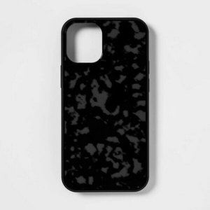 heyday Apple iPhone 12 Mini (2020) Case for 5.4" Screen  - Black Tort  NIB